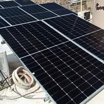 Sistema fotovoltaico instalado